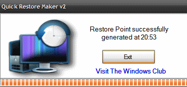 Quick Restore Maker