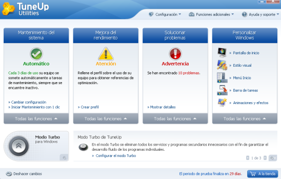 Descargar gratis TuneUp Utilities 2010