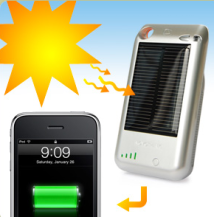 Fundas con cargador solar para iPhone