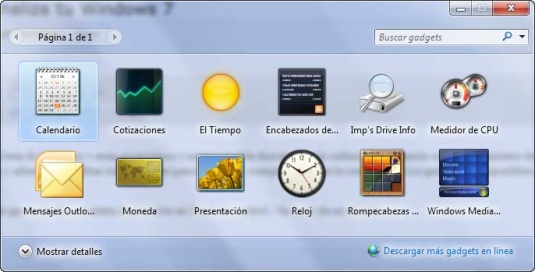 Los mejores Gadgets para Windows 7