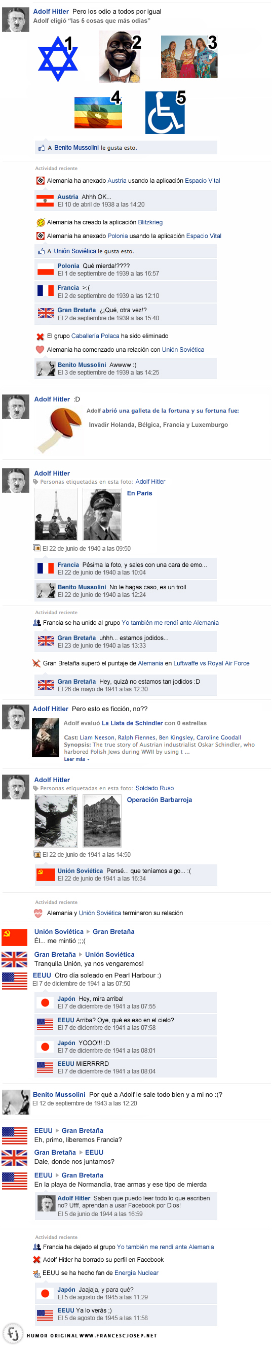 El Facebook de Hitler