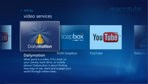 Youtube y otros servicios de streaming desde Windows Media Center