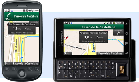 Google Maps Navegacion GPS