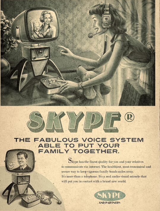 Skype en los años 50