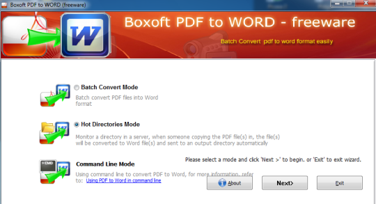 Boxoft PDF para pasar tus pdf a doc