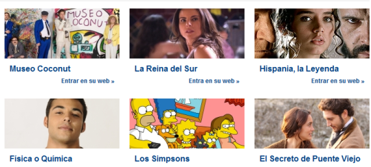 Las series de Antena3 online