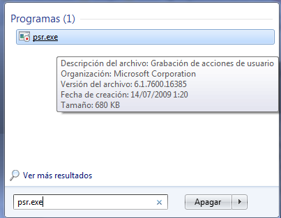 screenshots en windows 7