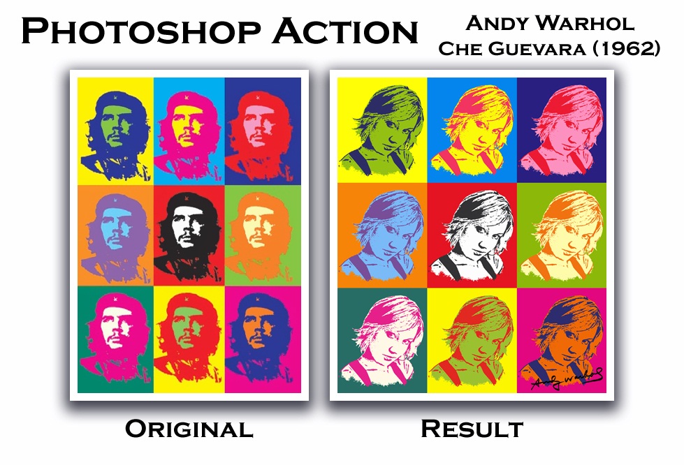 Efecto Andy Warhol para Photoshop
