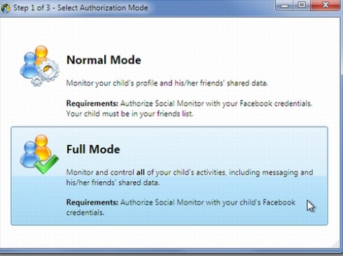 Monitor de Facebook para saber qué hacen los niños