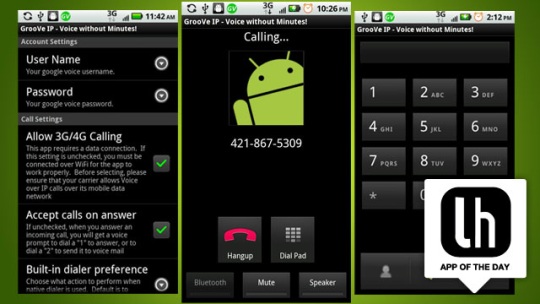 Llamadas gratis con Android y Groove IP 