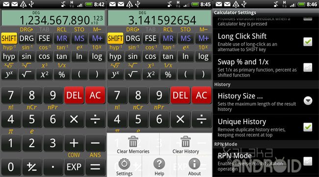 RealCalc para Android