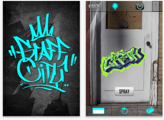 Grafitis por todas partes con tu iPhone
