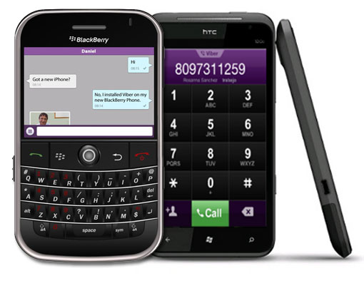 Viber Blackberry y Windows Phone