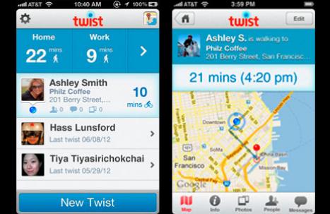 Twist, la app para los que llegan tarde