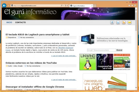 Internet Explorer 10 para Windows 7