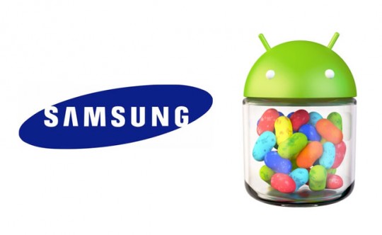 Teléfonos Samsung con actualización Android 4.1 Jelly Bean