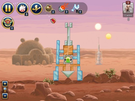 Jugar a Angry Birds Star Wars online