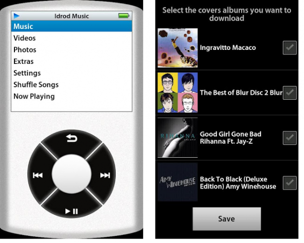 Convierte tu Android en un iPod con iDroid Music