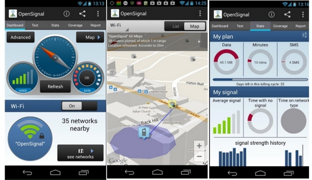 Encuentra las mejores conexiones con Open Signal