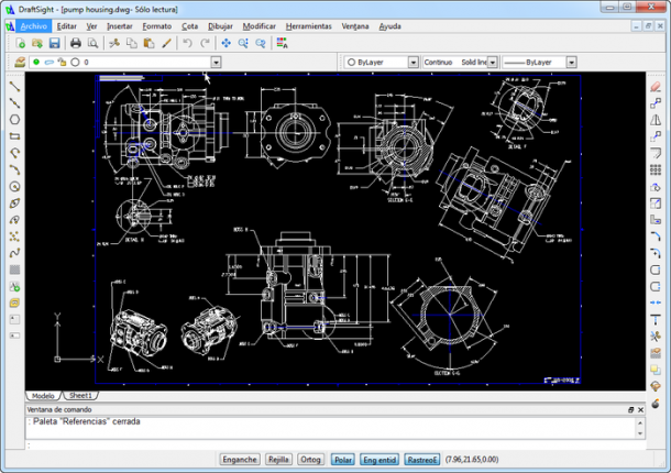 DraftSight alternativa gratuita y clon del AutoCAD