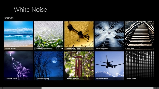 White Noise para Windows 8