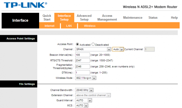 Configuración Router TP-Link