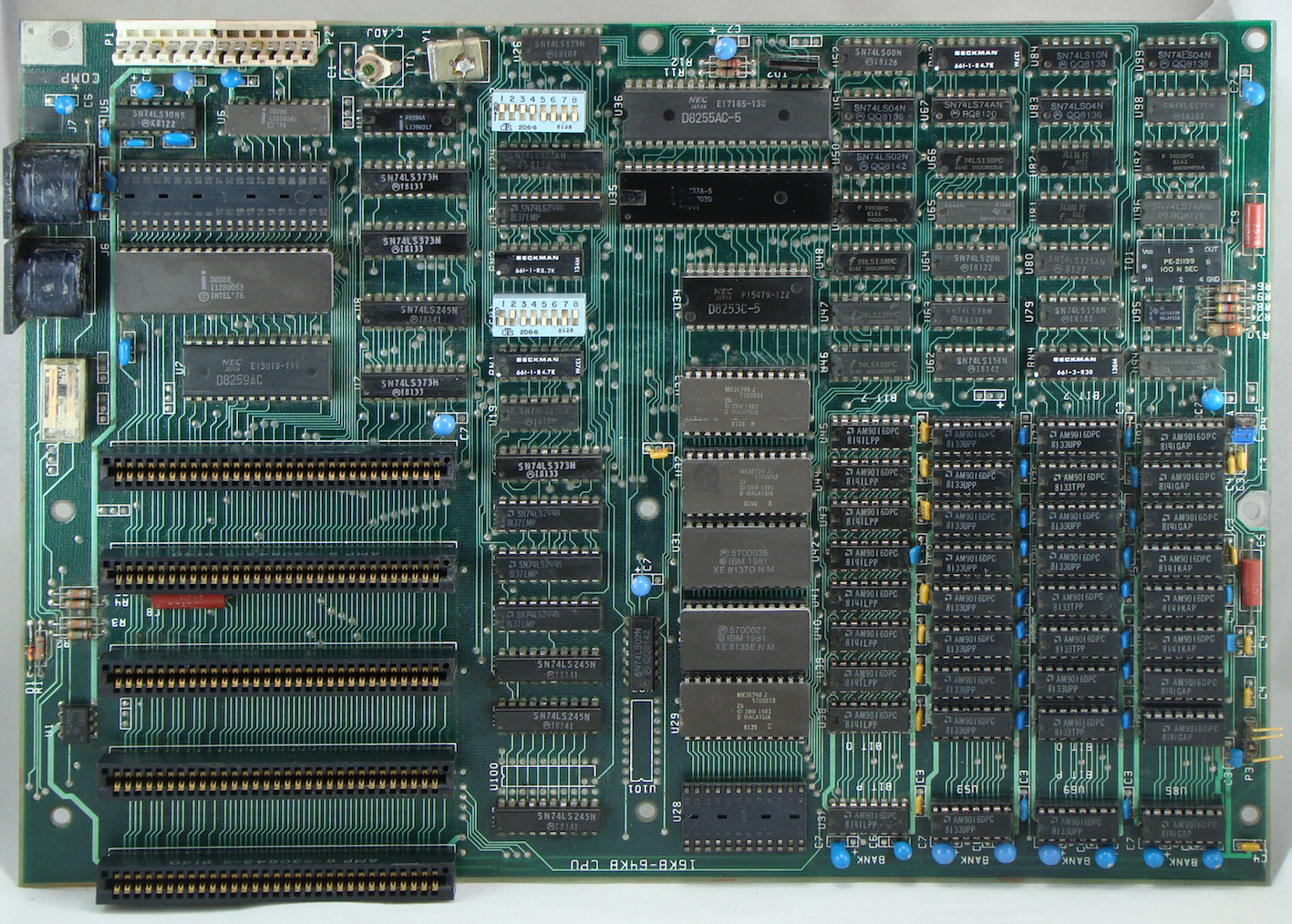 Placa-base-IBM-PC