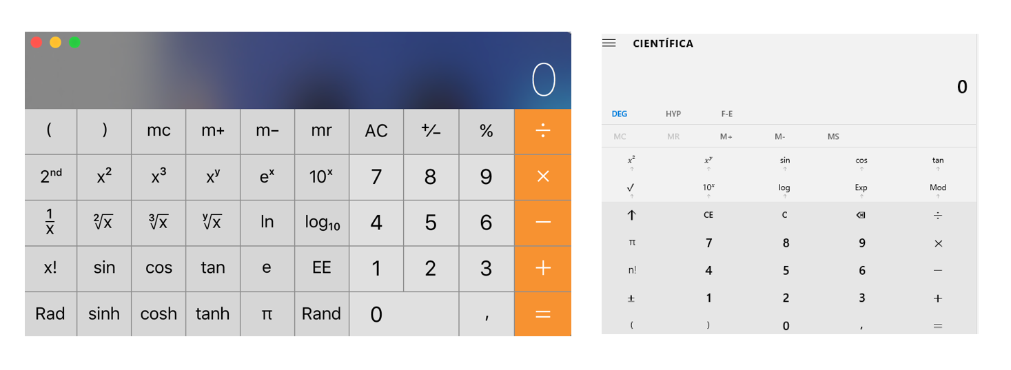 calculadoras-windows-vs-mac