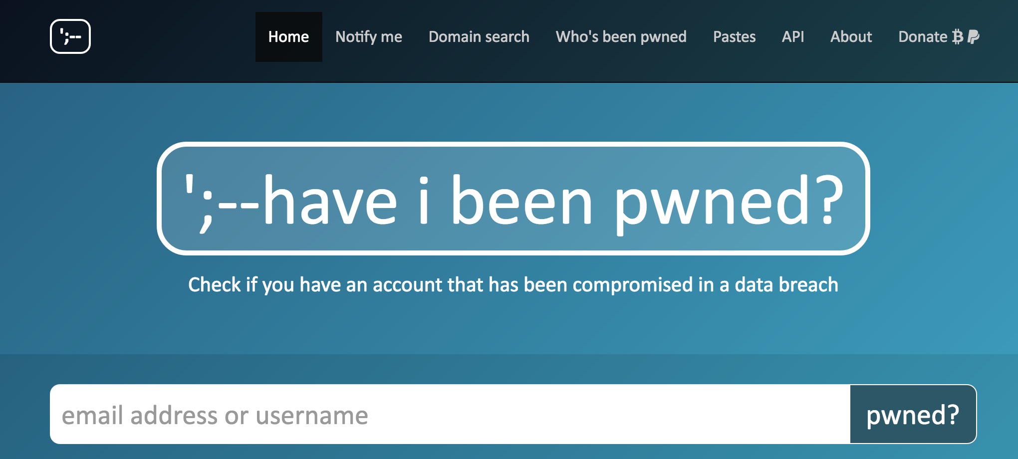 haveibeenpwned