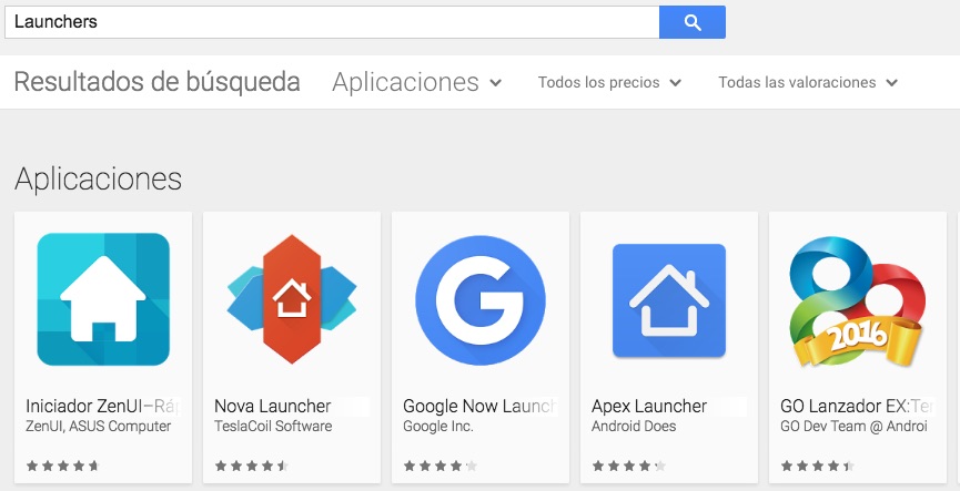 launchers-android