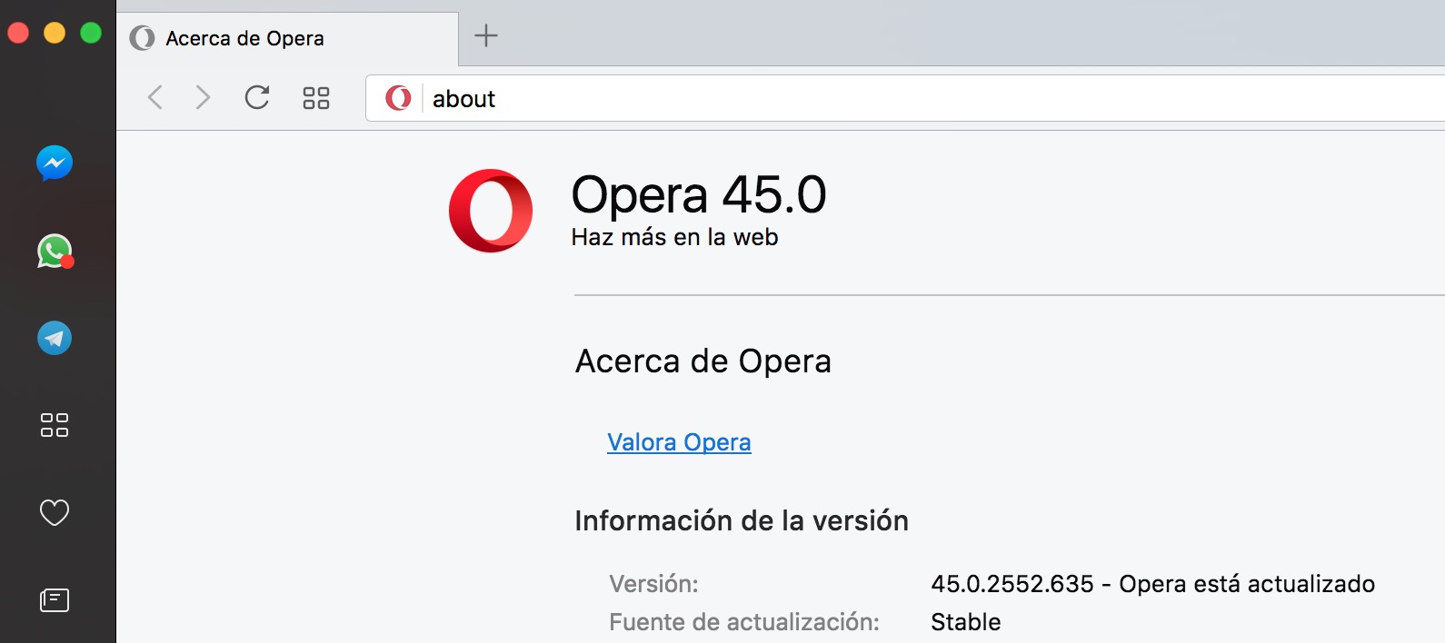 actualizar-opera-45-whatsapp-messenger-telegram